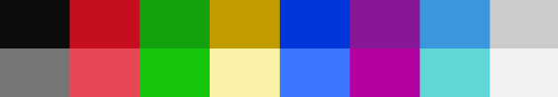 Decorative neofetch footer